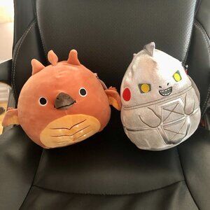 NWT BUNDLE 2 SQUISHMALLOWS GODZILLA COLLECTION MECHAGODZILLA & RODAN PLUSH